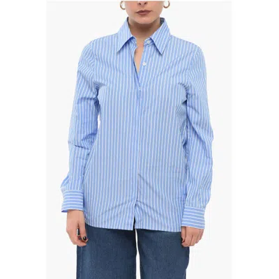 Department 5 Striped Print Long Sleeved Women's Shirt