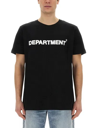 Department 5 T-shirt With Logo In Black