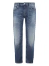 Department Five Classic Five-pocket Denim Jeans With Distinctive Label