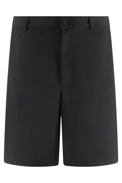 Department Five Department 5 Techno Fabric Bermuda-shorts In Black