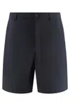 Department Five Department 5 Techno Fabric Bermuda-shorts In Blue