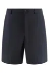 Department Five Department 5 Techno Fabric Bermuda-shorts In Blue