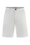 Department Five Department 5 Tim Cotton Bermuda Shorts In White