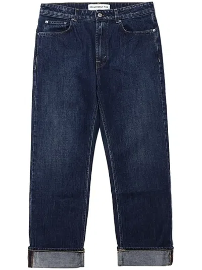 Department Five Turn-up Jeans In Blue