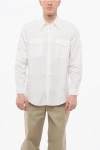 Department Five Utility Poplin Cotton Output Shirt With Classic Collar