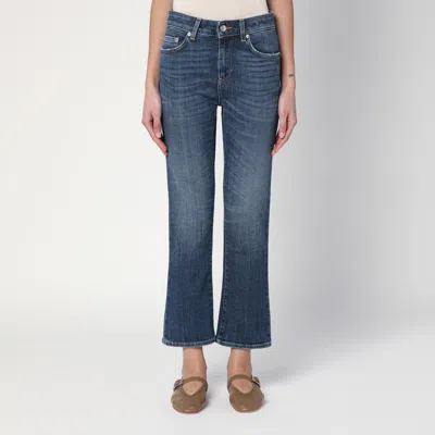 DEPARTMENT FIVE DEPARTMENT 5 WASHED BLUE CLAR BOOTCUT JEANS