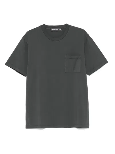Department Five Wav T-shirt In Grey
