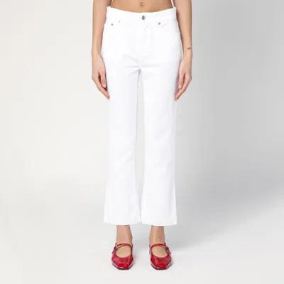 DEPARTMENT FIVE DEPARTMENT 5 WHITE CLAR BOOTCUT JEANS