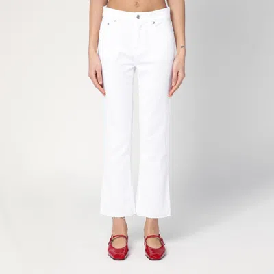 DEPARTMENT FIVE WHITE CLAR BOOTCUT JEANS