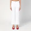Department Five Misa White Cotton Wide Trousers