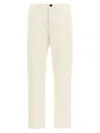 Department Five Department 5 Relaxed Fit Off Pants In White