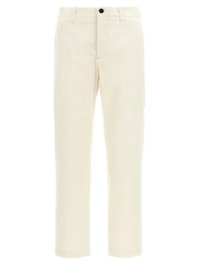 DEPARTMENT FIVE WHITE CLASSIC STRAIGHT PANTS