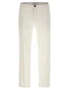 Department Five Prince Tailored Pants Back And Front Pockets In White