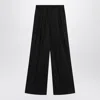 Department Five Department 5 Wide Black Cotton Pants