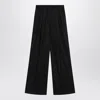 Department Five Department 5 Wide Black Cotton Pants