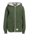 Department Five Department 5 Woman Jacket Military Green Size S Polyester In Green