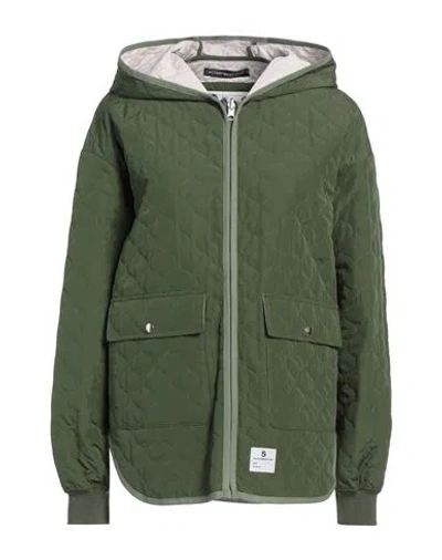 Department Five Department 5 Woman Jacket Military Green Size S Polyester