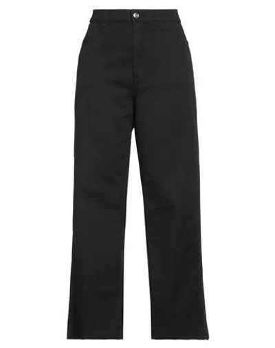 Department Five Department 5 Woman Jeans Black Size 29 Cotton, Elastane