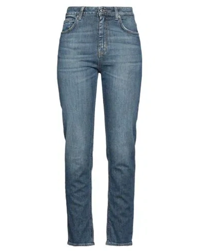Department Five Department 5 Woman Jeans Blue Size 25 Cotton, Recycled Elastane