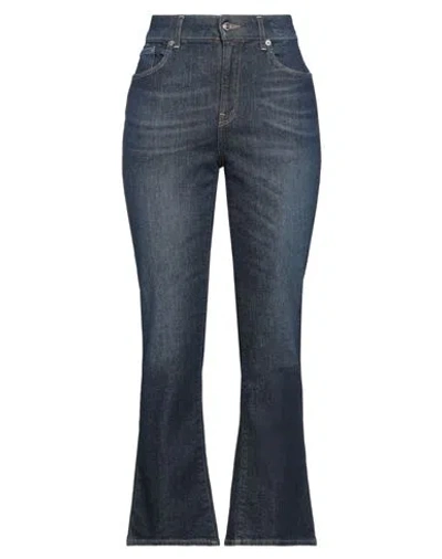 Department Five Department 5 Woman Jeans Blue Size 27 Cotton, Elastane