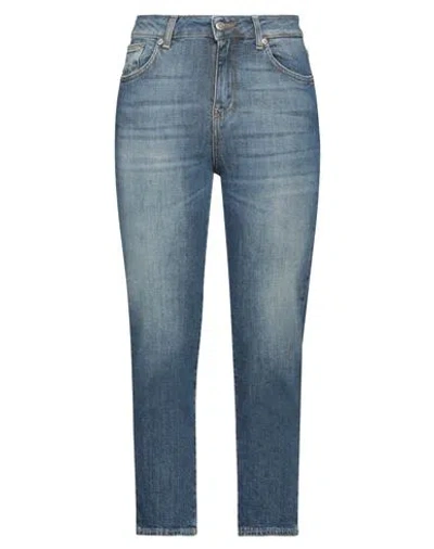 Department Five Department 5 Woman Jeans Blue Size 26 Cotton, Rubber