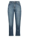 Department Five Department 5 Woman Jeans Blue Size 27 Cotton, Elastane In Blue