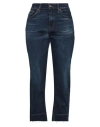 Department Five Department 5 Woman Jeans Blue Size 27 Cotton, Elastomultiester, Elastane In Blue