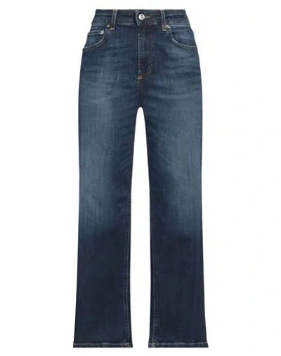 Department Five Cropped Jeans In Blue