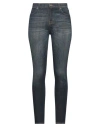 Department Five Department 5 Woman Jeans Blue Size 31 Cotton, Elastomultiester, Rubber In Blue