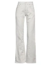 Department Five Department 5 Woman Jeans Light Grey Size 27 Cotton, Elastane