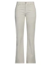 Department Five Department 5 Woman Jeans Light Grey Size 30 Cotton, Elastane