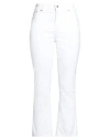 Department Five Department 5 Woman Jeans White Size 29 Cotton, Elastomultiester, Elastane