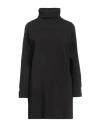 Department Five Department 5 Woman Mini Dress Black Size 4 Polyester, Elastane