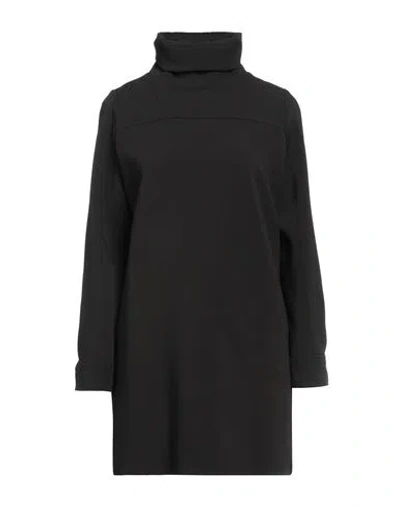 Department Five Department 5 Woman Mini Dress Black Size 4 Polyester, Elastane