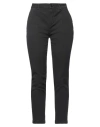 Department Five Department 5 Woman Pants Black Size 26 Cotton, Elastane In Black