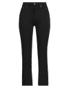 Department Five Department 5 Woman Pants Black Size 31 Cotton, Elastomultiester, Rubber In Black