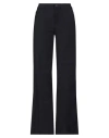 Department Five Department 5 Woman Pants Black Size 6 Polyester, Virgin Wool, Elastane In Black