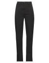 Department Five Department 5 Woman Pants Black Size 6 Cotton, Elastane In Black
