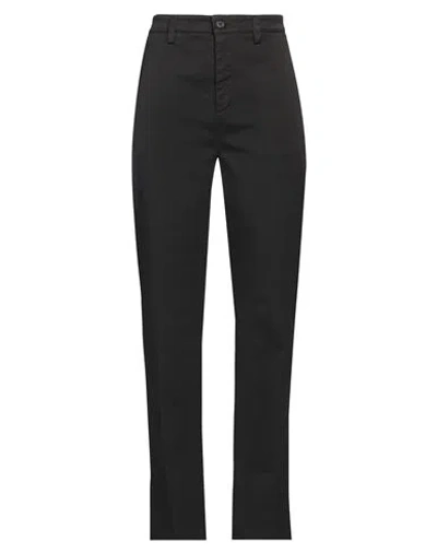 Department Five Department 5 Woman Pants Black Size 6 Cotton, Elastane