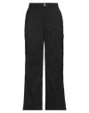 Department Five Department 5 Woman Pants Black Size 6 Polyester, Virgin Wool, Elastane In Black