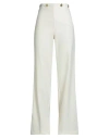 Department Five Department 5 Woman Pants Cream Size 30 Polyester, Viscose, Elastane