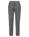 Department Five Department 5 Woman Pants Grey Size 33 Cotton, Rubber