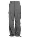 Department Five Department 5 Woman Pants Grey Size 6 Polyester, Virgin Wool, Elastane