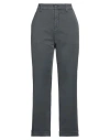 Department Five Department 5 Woman Pants Lead Size 30 Cotton, Elastane In Grey