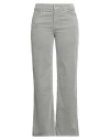 Department Five Department 5 Woman Pants Light Grey Size 10 Cotton, Modal, Polyester, Rubber