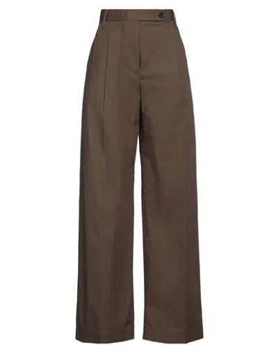 Department Five Department 5 Woman Pants Military Green Size 8 Cotton