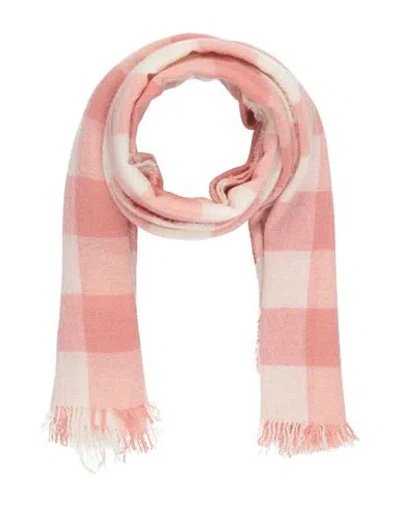 Department 5 Woman Scarf Pastel Pink Size - Wool, Cashmere