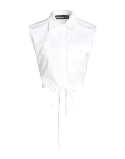 Department Five Department 5 Woman Shirt White Size 6 Cotton In White