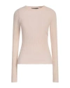 Department Five Department 5 Woman Sweater Beige Size S Wool, Cashmere In Neutral