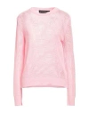 Department Five Department 5 Woman Sweater Pink Size L Cotton In Pink